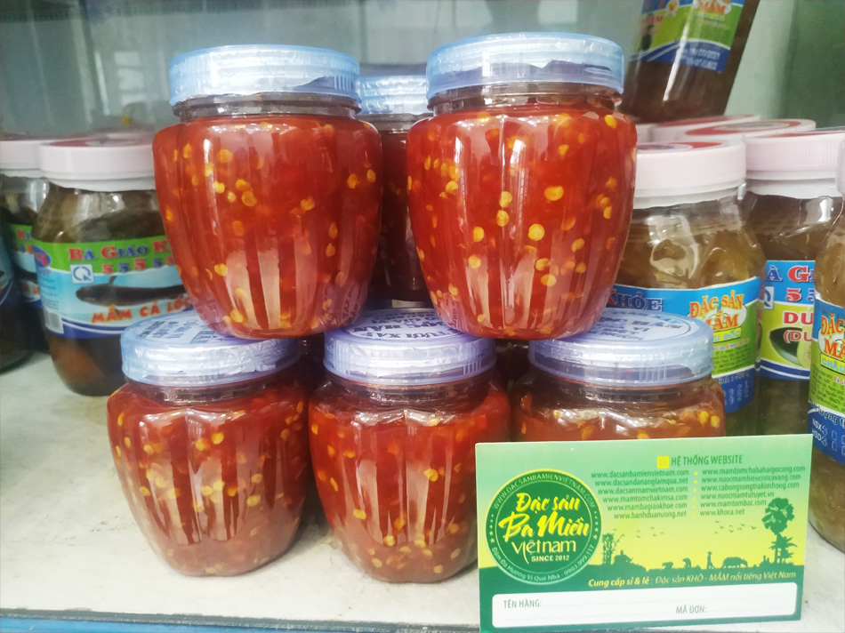 Tương ớt xào Ngọc Hân