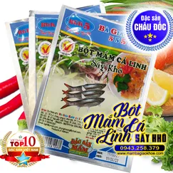 Bột mắm cá linh sấy khô - Đặc sản Châu Đốc