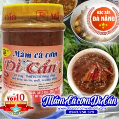Mắm cá cơm Dì Cẩn - Đặc sản Đà Nẵng