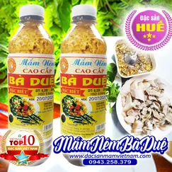 Mắm nêm Bà Duệ - Đặc sản Huế