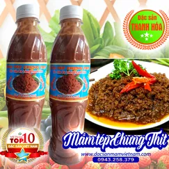 Mắm tép để chưng thịt - Đặc sản Thanh Hóa