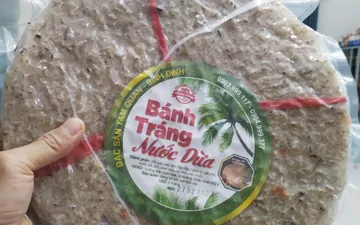 Bánh tráng dừa Bình Định loại 1 mua ở đâu