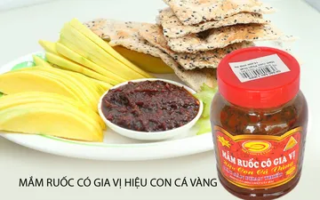 Mắm ruốc có gia vị hiệu con cá vàng bán ở đâu