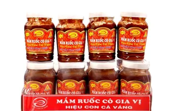 Mắm ruốc con cá vàng mua ở đâu