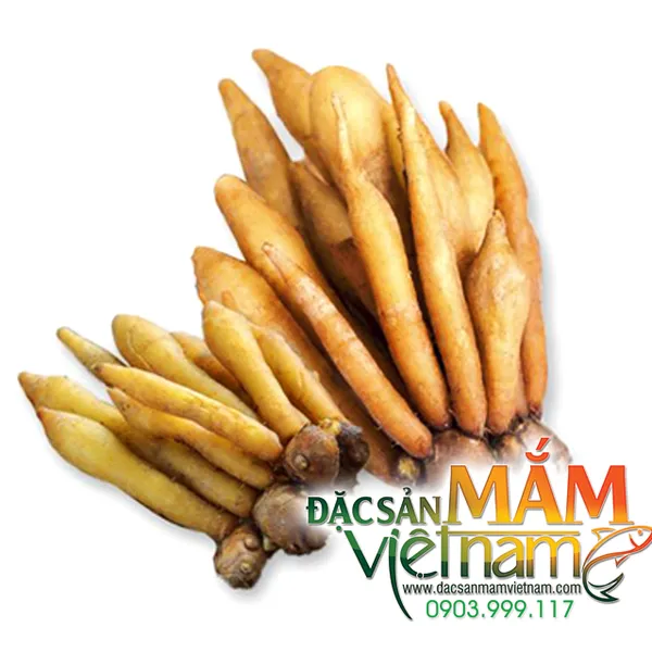 Củ ngải bún - nấu bún nước lèo, bún mắm