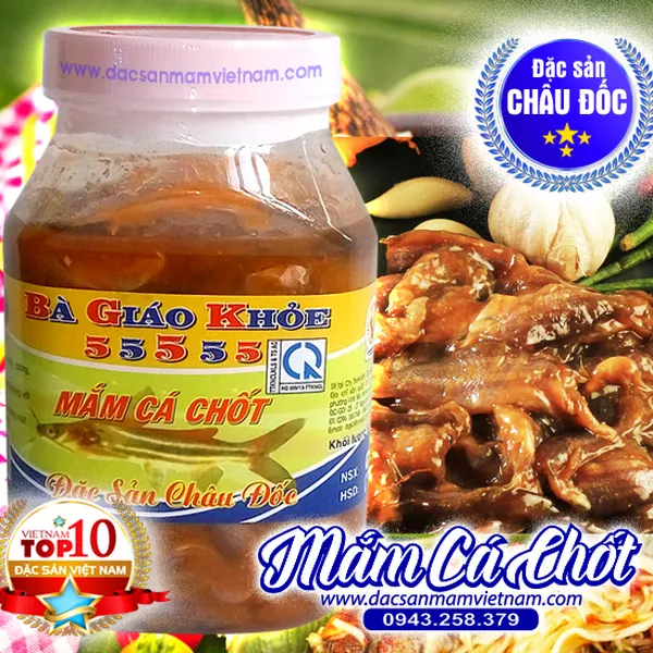 Mắm cá chốt - Đặc sản Châu Đốc