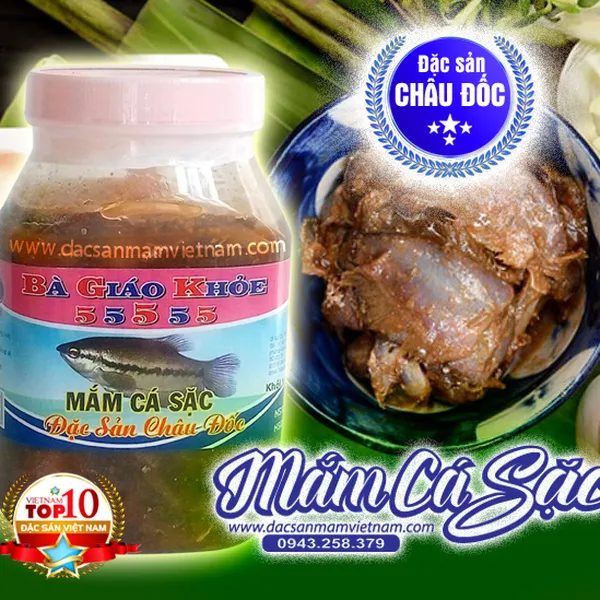 Mắm cá sặc Bà Giáo Khỏe - Đặc sản Châu Đốc