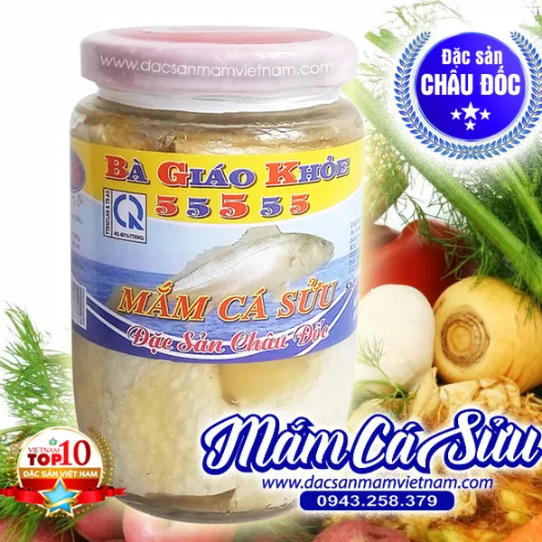 Mắm cá Sửu - Đặc sản Châu Đốc