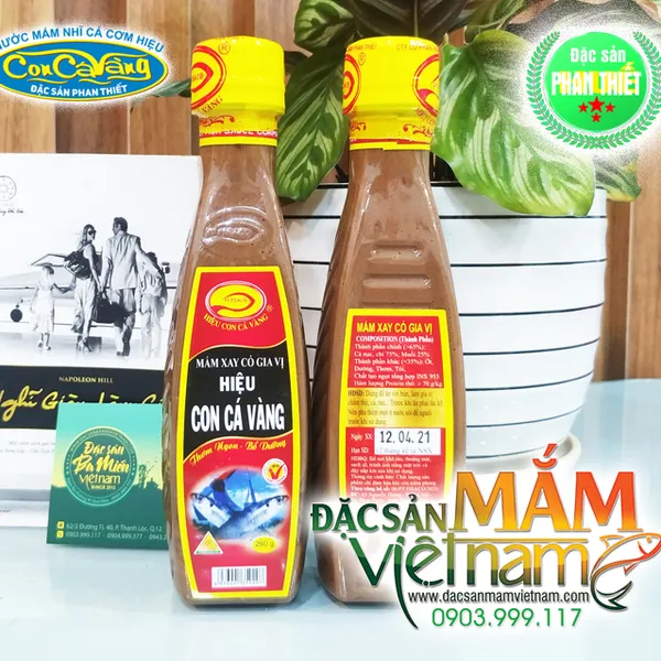 Mắm nêm Con Cá Vàng - Đặc sản Phan Thiết