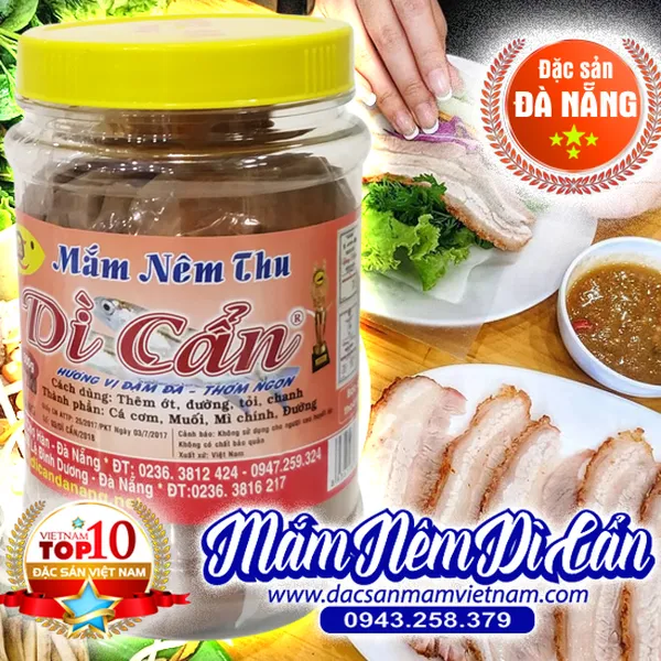 Mắm nêm thu Dì Cẩn hủ 500g