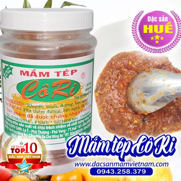 Mắm tép chua Cô Ri