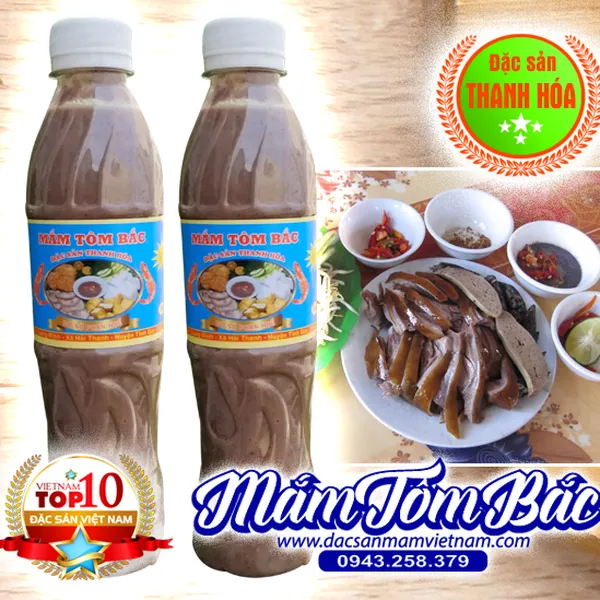 Mắm tôm Bắc - Đặc sản Thanh Hóa