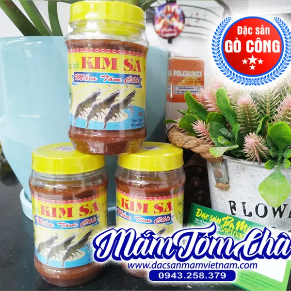 Mắm tôm chà Kim Sa - Đặc sản Gò Công