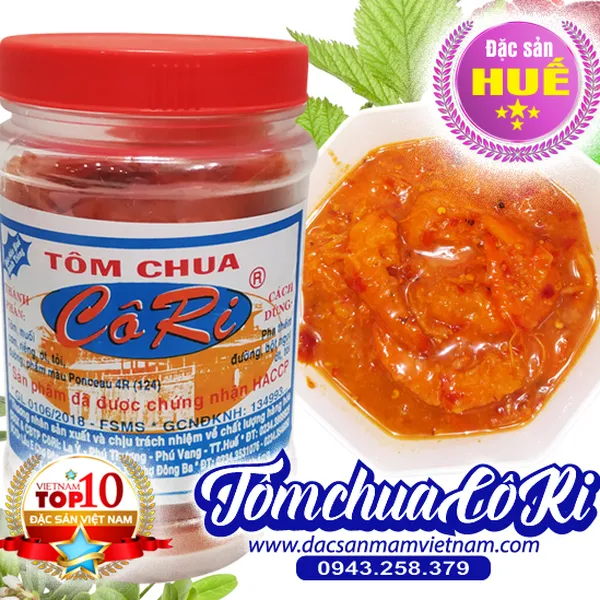 Mắm tôm chua Cô Ri - Đặc sản Huế