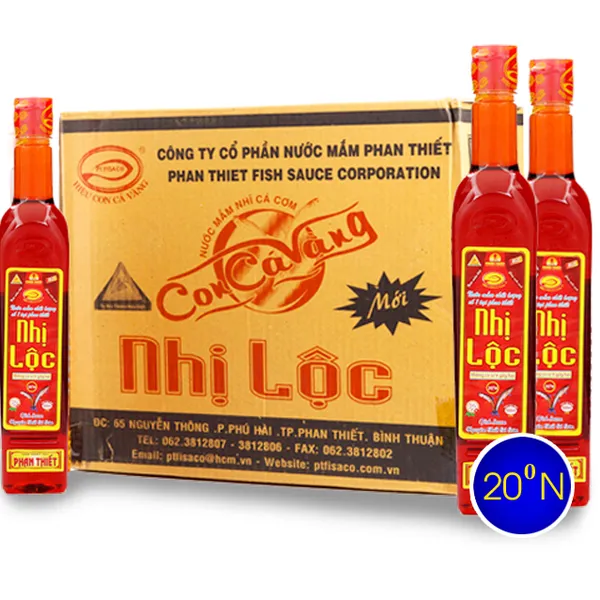 Nước mắm Con Cá Vàng - Nhị Lộc 500ml