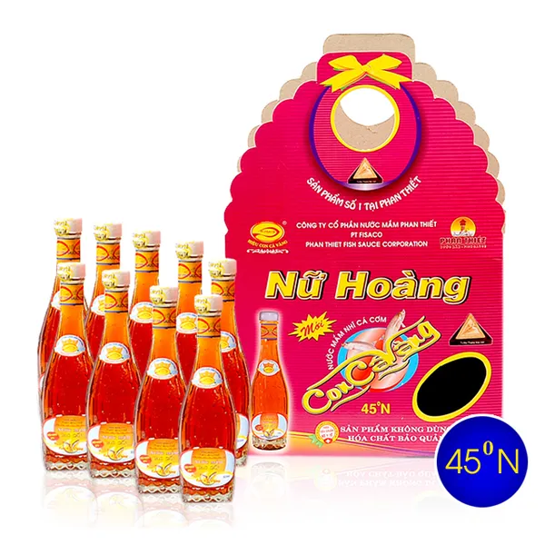 Nước mắm Nữ Hoàng - Hiệu con cá vàng 45ml