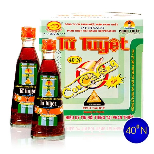 Nước mắm tứ tuyệt - Hiệu con cá vàng 320ml