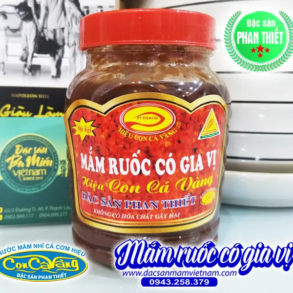 Ruốc có gia vị hiệu con cá vàng