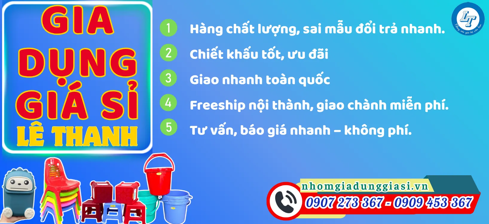 XƯỞNG SẢN XUẤT & CUNG CẤP NHÔM GIA DỤNG, NHỰA GIA DỤNG
