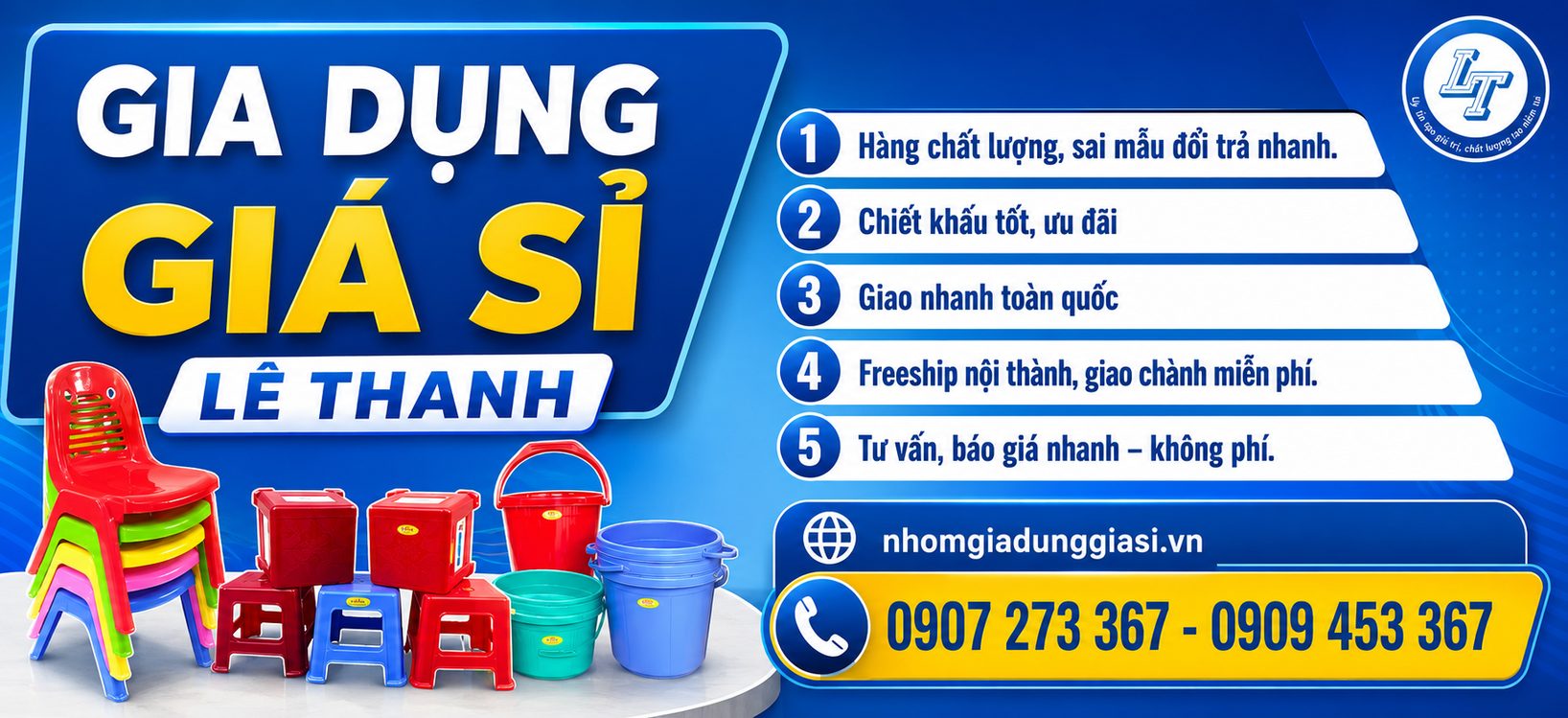 XƯỞNG SẢN XUẤT & CUNG CẤP NHÔM GIA DỤNG, NHỰA GIA DỤNG