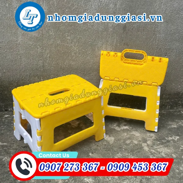 GHẾ NHỰA XẾP MINI