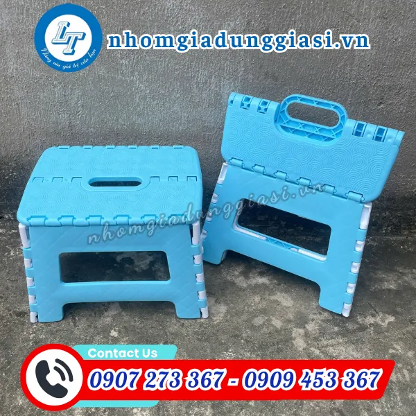 GHẾ NHỰA XẾP MINI