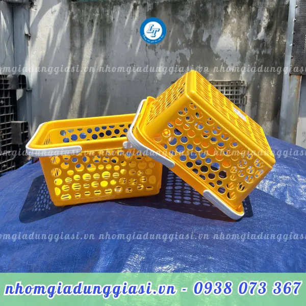 GIỎ NHỰA 2 QUAI 