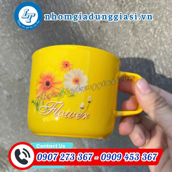 LY NHỰA BÔNG CÓ QUAI 