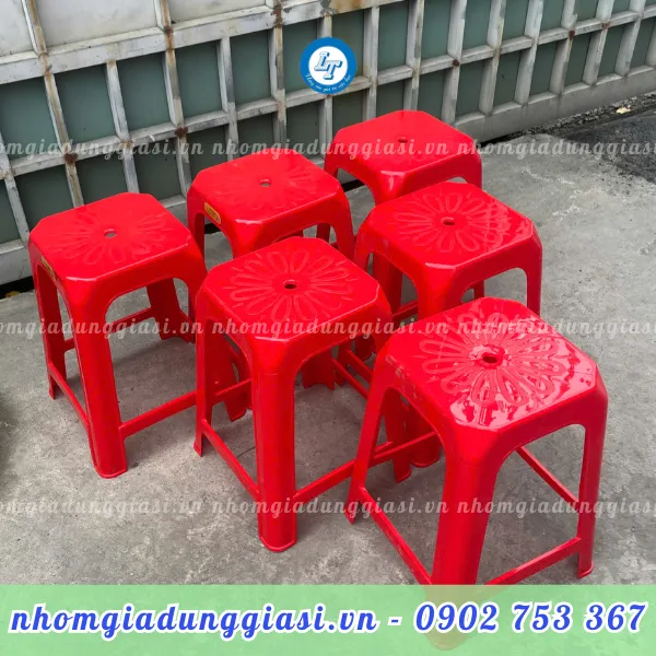 GHẾ NHỰA CAO BÔNG