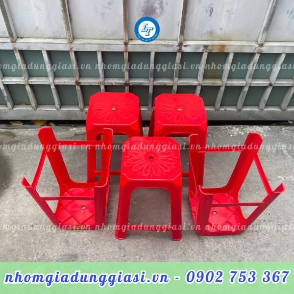 GHẾ NHỰA CAO BÔNG