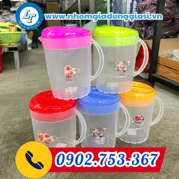 CA NHỰA TRÒN BÔNG CÓ NẮP 