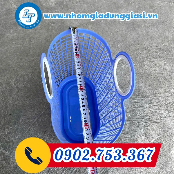 GIỎ NHỰA QUAI SAO 