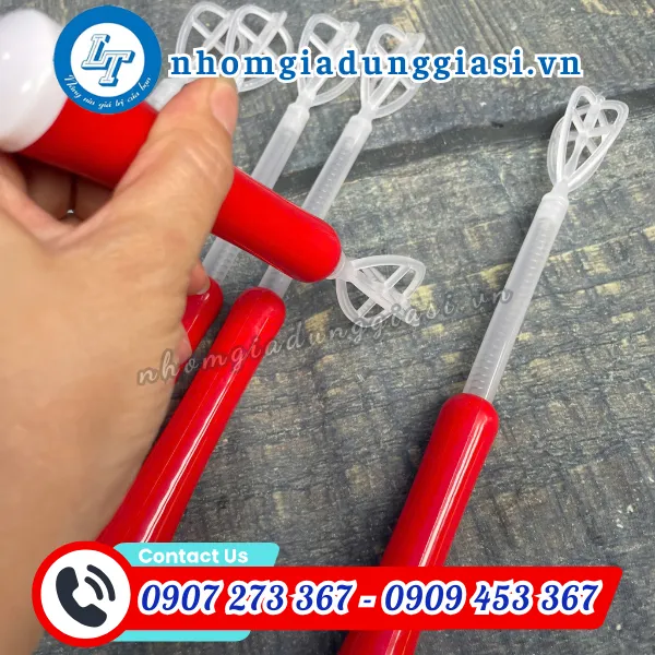 CÂY ĐÁNH BỌT CÀ PHÊ BẰNG NHỰA 