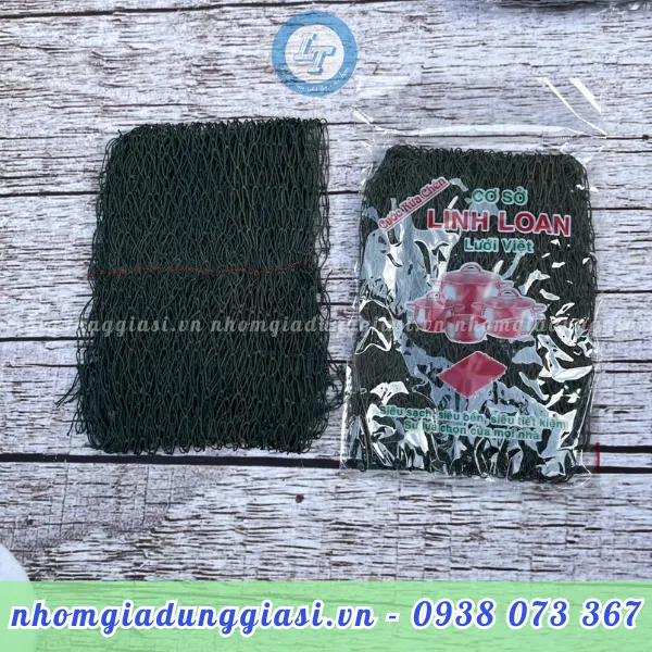 MIẾNG LƯỚI RỬA CHÉN LƯỚI 