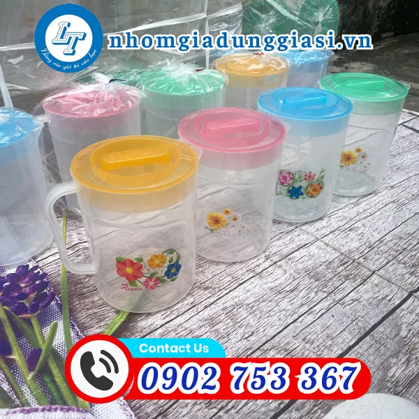 CA NHỰA BÔNG 2L CÓ NẮP 