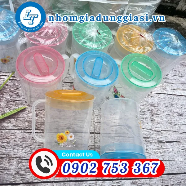 CA NHỰA BÔNG 2L CÓ NẮP 