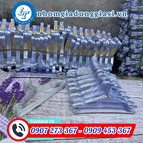 MÓC NHÔM TREO QUẦN ÁO 