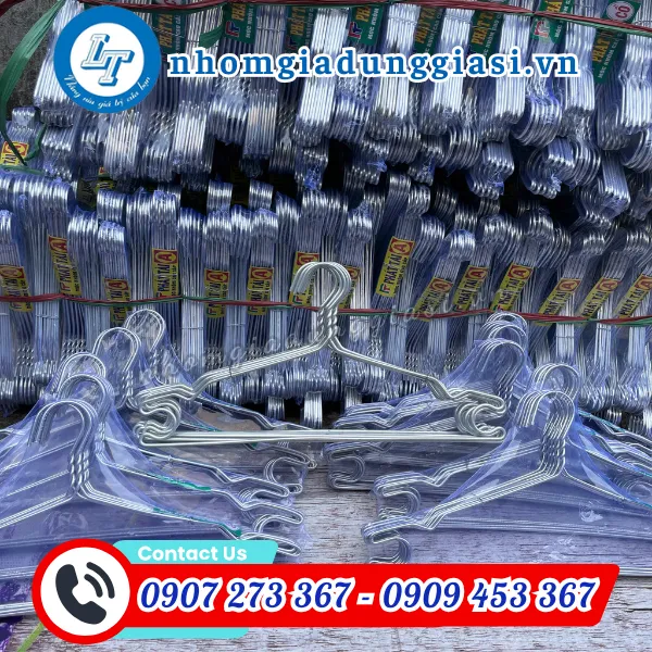 MÓC NHÔM TREO QUẦN ÁO 