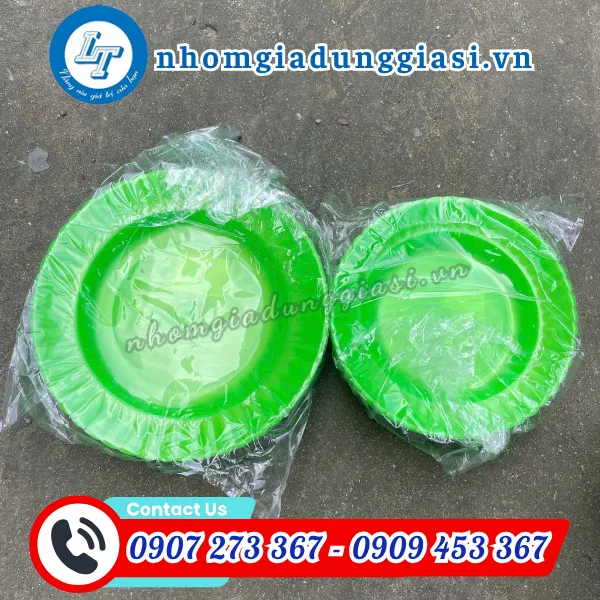 DĨA NHỰA TRÒN NHIỀU MÀU