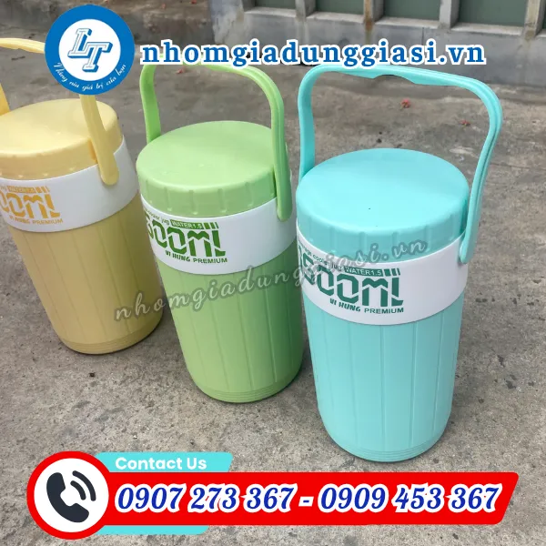 BÌNH GIỮ NHIỆT TRÒN 1.5L 