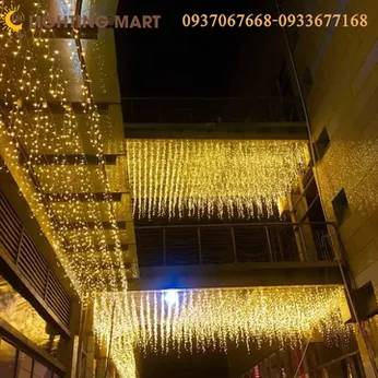 ĐÈN ĐÈN RÈM TRANG TRÍ 8MX0.6M - ĐÈN LED TRANG TRÍ NGÀY LỄ