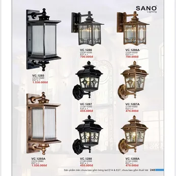 ĐÈN VÁCH TƯỜNG NGOÀI TRỜI 04