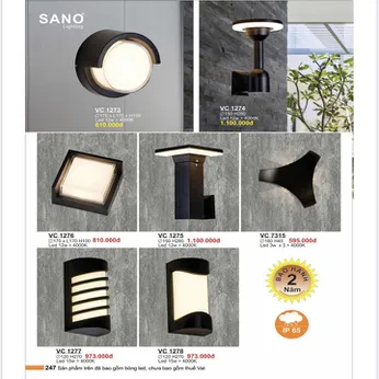 ĐÈN VÁCH TƯỜNG NGOÀI TRỜI 07