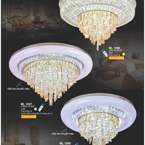 ĐÈN LED MAM NỔI TRANG TRÍ NỘI THẤT