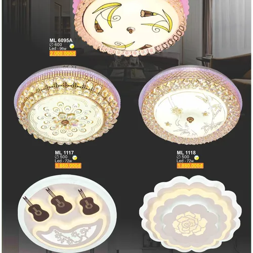 ĐÈN LED MAM NỔI TRANG TRÍ NỘI THẤT