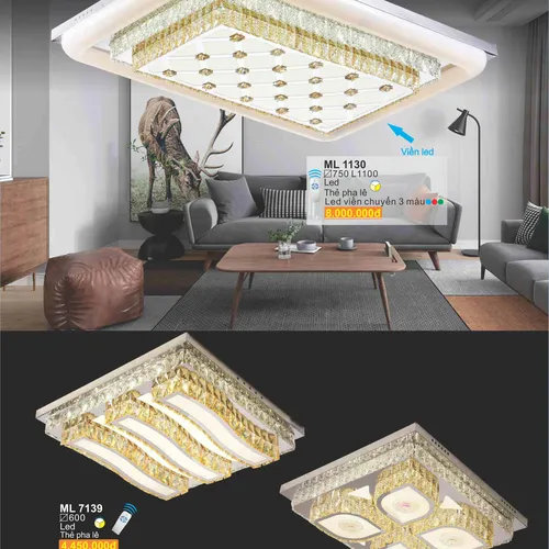 ĐÈN LED MAM NỔI TRANG TRÍ NỘI THẤT