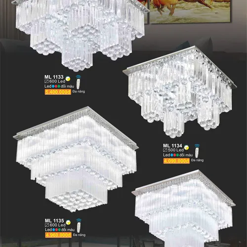 ĐÈN LED MAM NỔI TRANG TRÍ NỘI THẤT