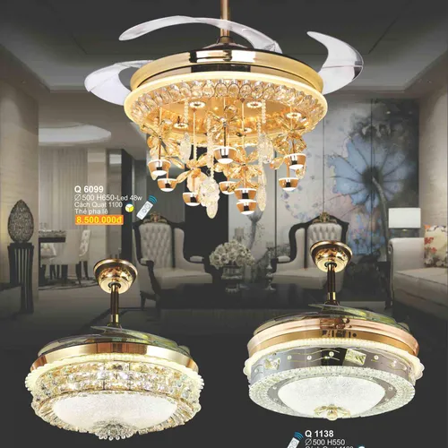 ĐÈN QUẠT TRANG TRÍ 02