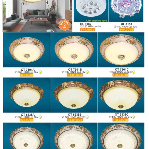 ĐÈN LED MAM NỔI TRANG TRÍ NỘI THẤT