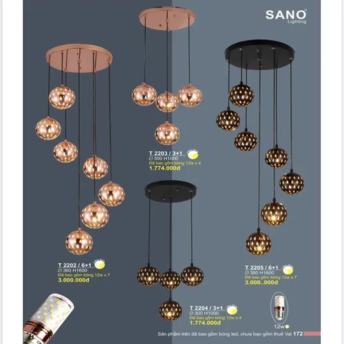 ĐÈN THẢ TRANG TRÍ 14